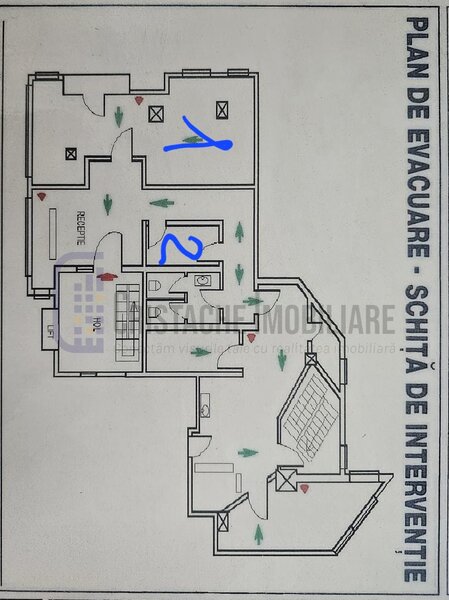 Tineretului Spatiu comercial 80 mp. util, comp. flexibila, Etj 2/ 3, acces lift_Tineretului